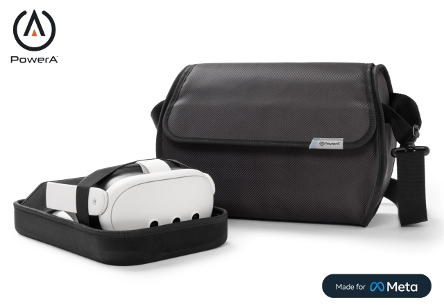 PowerA Draagtas & reinigingsset - Zwart (Meta Quest)