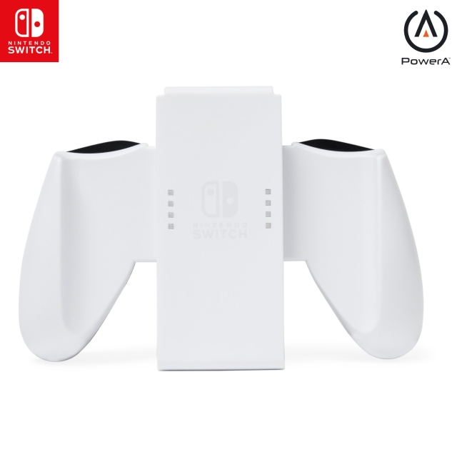 PowerA Joy-Con Comfort Grip - Wit (Nintendo Switch)