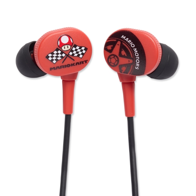 PowerA Bedrade oordopjes - Mario Kart Motors (Nintendo Switch)