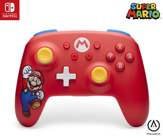 PowerA Draadloze controller - Mario Joy (Nintendo Switch)