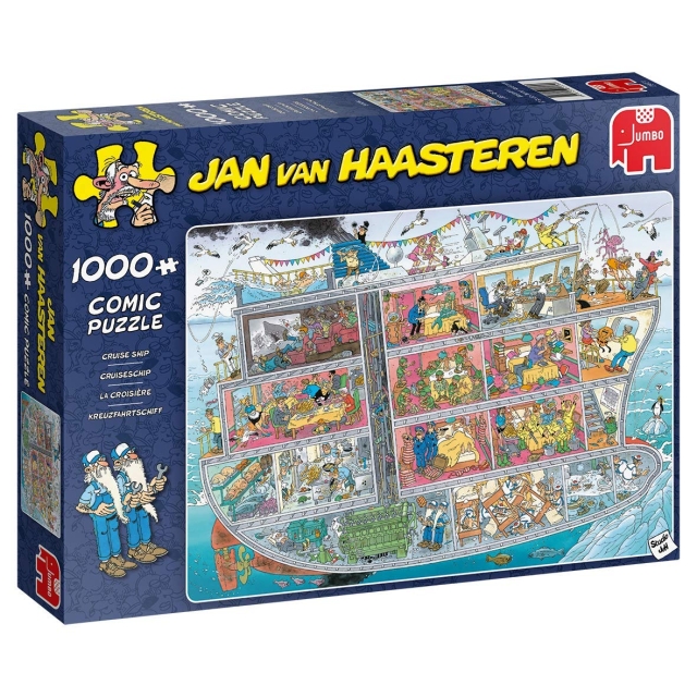 Jan van Haasteren Cruiseschip (1000 stukjes) (JUM0021)