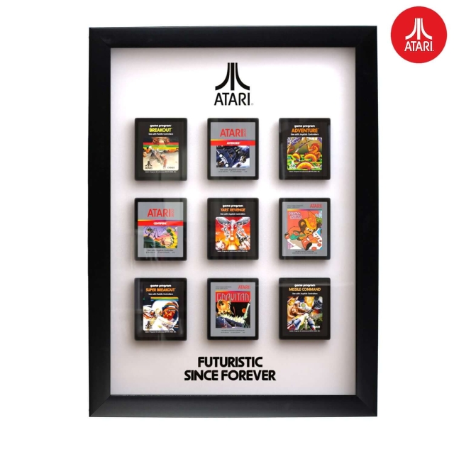ThumbsUp Officiële Atari 3D Muurkunst - Cartridge Collectie