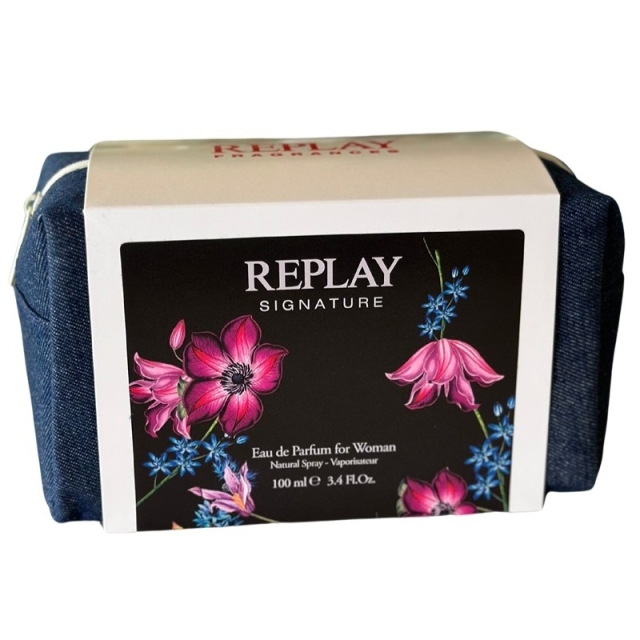 Replay Giftset Replay Signature Woman Edp 100ml + Pochette
