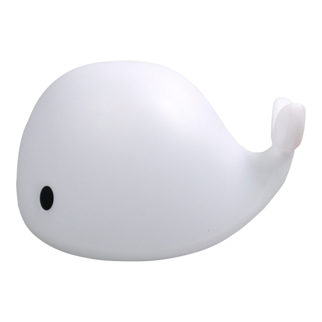 Filibabba Vloer LED walvis Christian, 30 cm