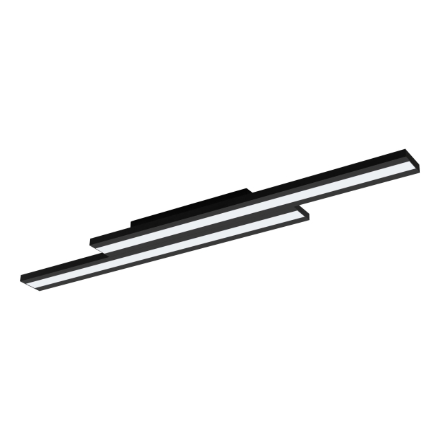 Eglo Saliteras-Z plafondlamp zwart - RGB + TW - Zigbee, Bluetooth