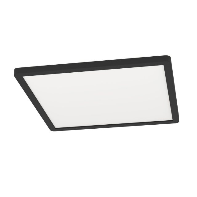 Eglo Rovito-Z plafondlamp zwart 29,5x29,5 - RGB + TW - Zigbee, Bluetooth