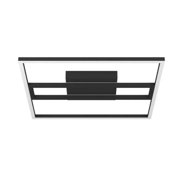 Eglo Calagrano-Z plafondlamp zwart 45x45 - RGB + TW - Zigbee, Bluetooth