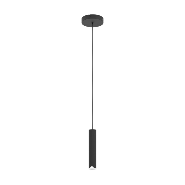 Eglo Balamorta-Z Hanglamp - Zwart Ø5.5 - RGB + TW - Zigbee, Bluetooth