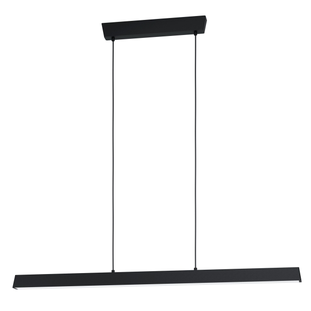 Eglo Simolaris-Z lange hanglamp zwart L122 - RGB + TW - Zigbee, Bluetooth