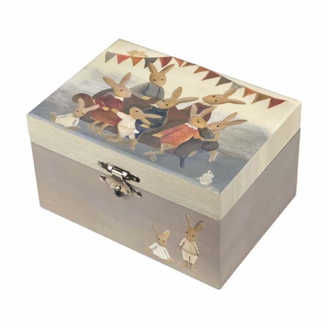 Egmont Toys Muzikale Sieradendoos Verjaardag - Neutraal - 15 x 10 x 9 cm