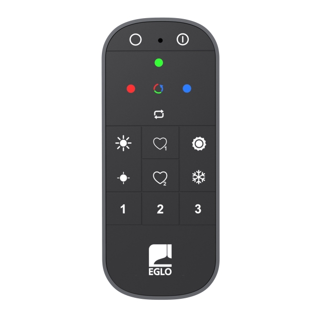 Eglo Connect-Z afstandsbediening zwart - Zigbee, Bluetooth