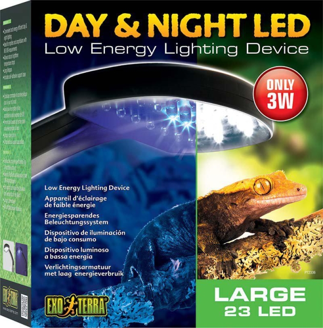 Exoterra Dag & Nacht Led 3W 22 Wit/2 Blauw Led - (205.2906)
