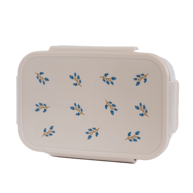 3 Sprouts Lunchbox, Bosbes/Taupe - (IBBBTU)