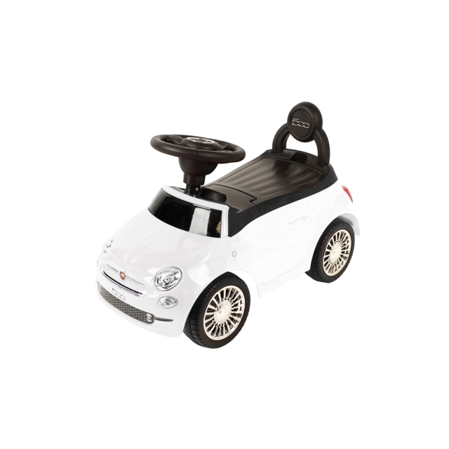 Babytrold Fiat 500 - Ride-On auto - Wit (20-42FI-H)
