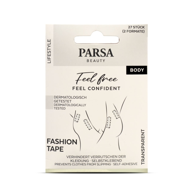 Parsa Fashion Tape 27 stuks. - Transparant