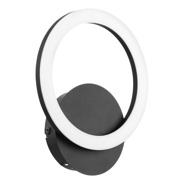 Eglo Parrapos-Z wandlamp zwart - TW - Zigbee, Bluetooth