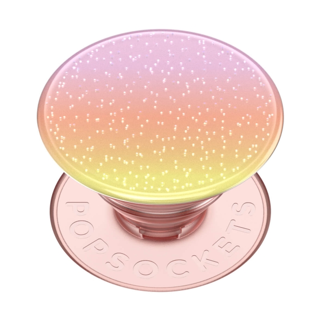 PopSockets Mobilhållare PopGrip Original Glitter Aura Sunrise