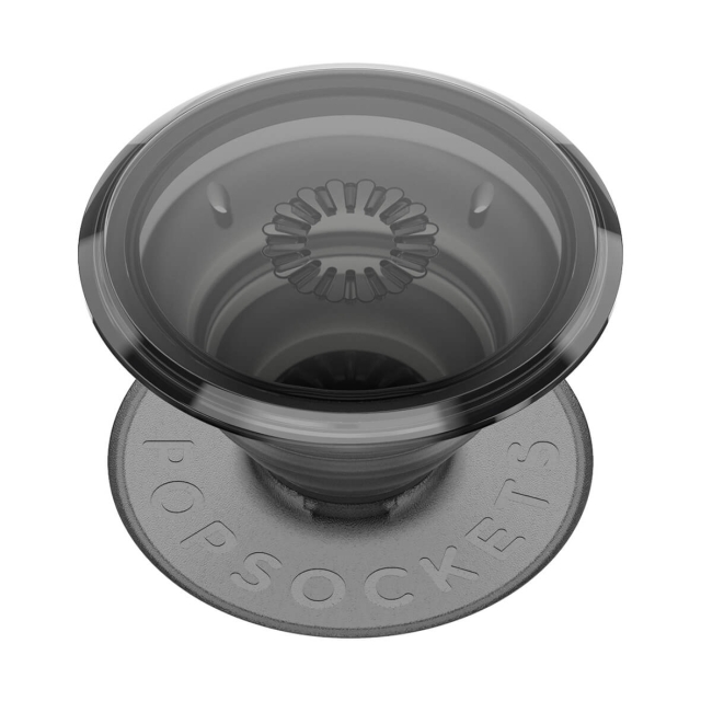 PopSockets Mobilhållare PopGrip Original Translucent Black Smoke