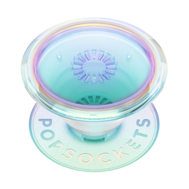 PopSockets Mobilhållare PopGrip Original Clear Iridescent