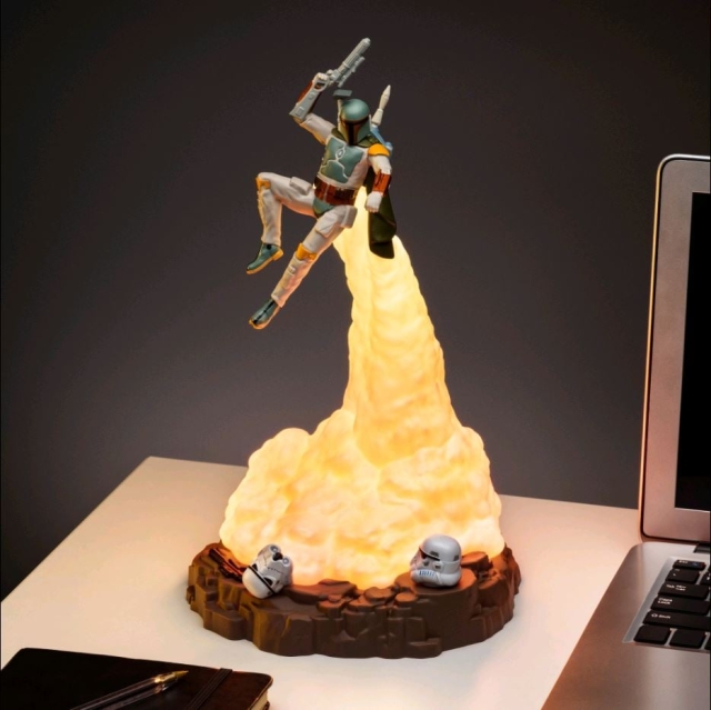 Star Wars Boba Fett Diorama Licht