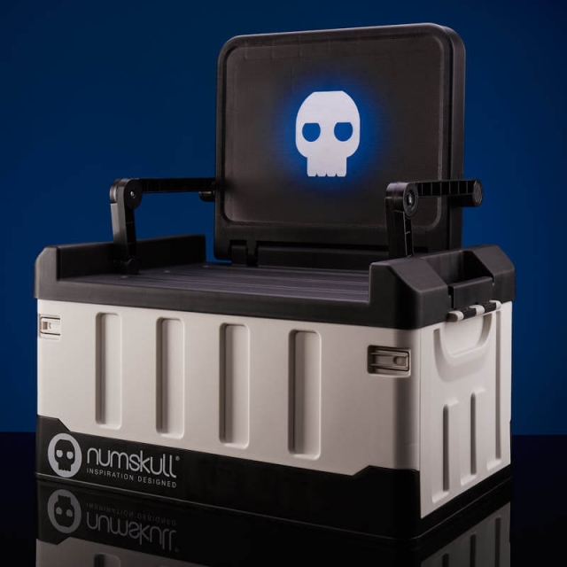 Numskull Officiële PS5-opbergbox voor slaapkamer met klapstoel