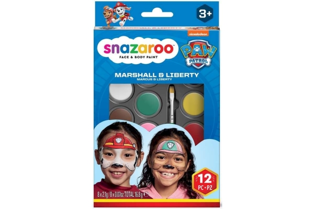 Snazaroo Paw Patrol - Make-up kleurset - Marshall & Liberty (791107)