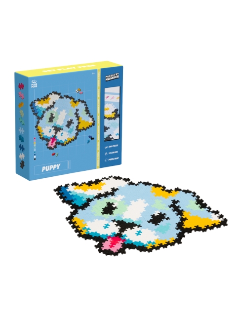 Plus Plus Puzzel met Getallen Puppy 500st (3961)