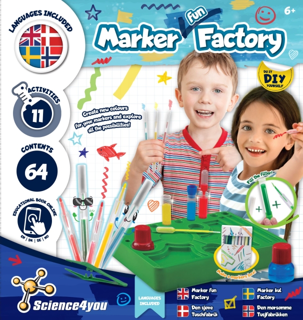 Science4you Marker Factory geurloos (40326)