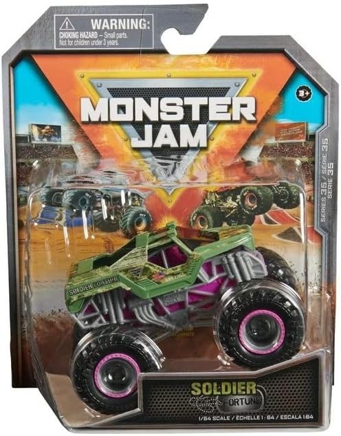 Monster Jam 1:64 Enkelpak - Soldaat