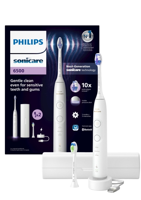 Philips Sonicare White elektrische tandenborstel Series 6500 HX7410/02
