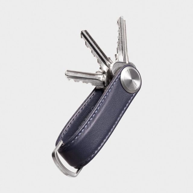 Orbitkey Key Organiser Pro Leer - Saffier
