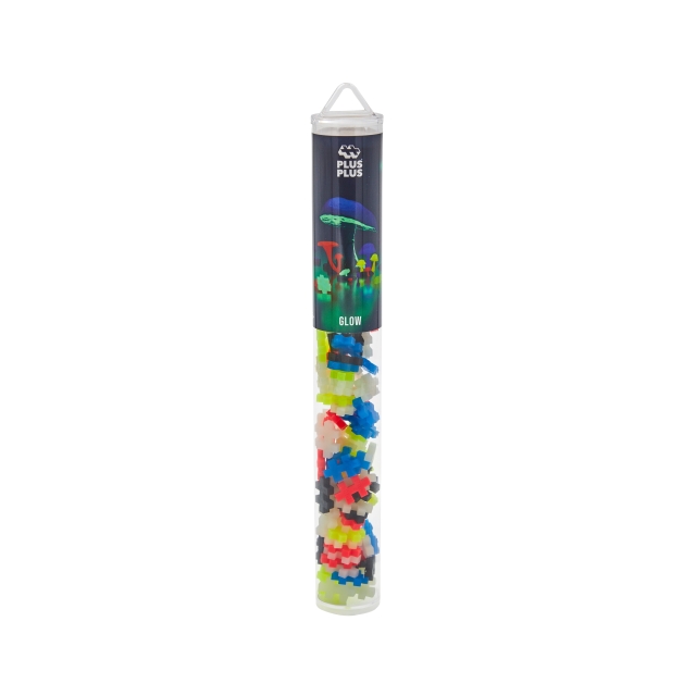 Plus Plus Glow mix / 100 stuks Tube (4282)