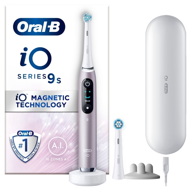 Oral B iO9S Rozenkwarts elektrische tandenborstel