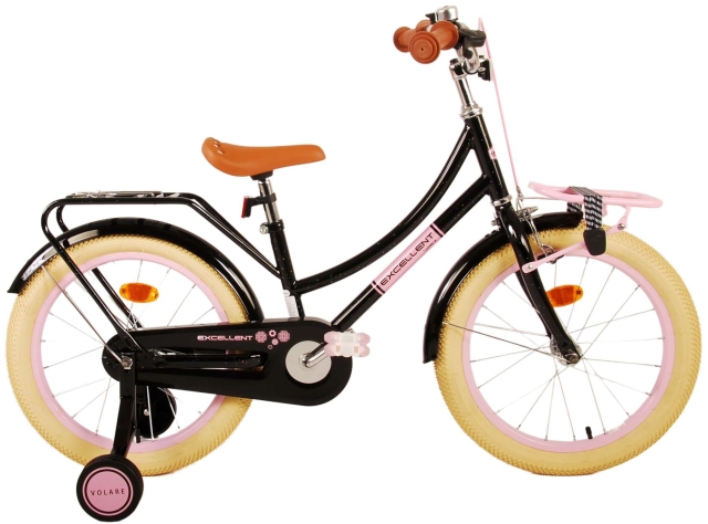 Volare Kinderfiets 18 Excellent - Zwart (21776)
