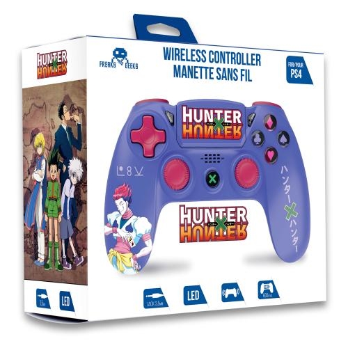 Trade Invaders Hunter x Hunter-draadloze controller voor PS4 met 3,5mm jack slot - Paars - Hisoka