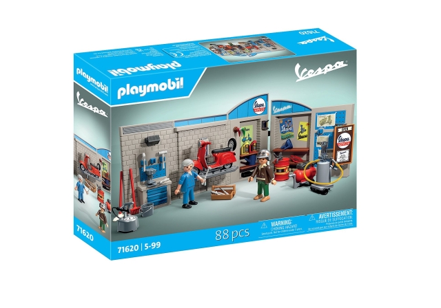 Playmobil 60s Vespa garage (71620)