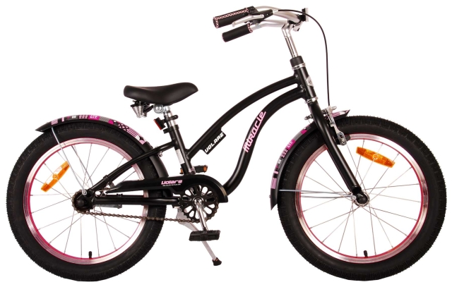 Volare Kinderfiets 18 - Miracle Cruiser Mat Zwart (21887)