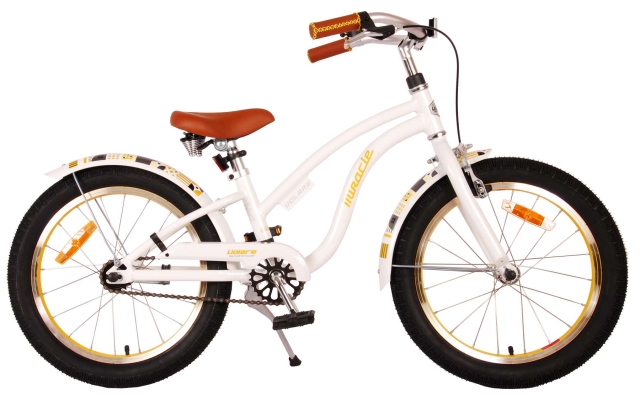 Volare Kinderfiets 18 - Miracle Cruiser Wit (21888)