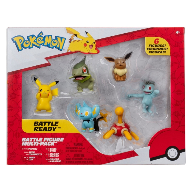 Pokémon Slagfiguur 6 Pk (PKW3614)