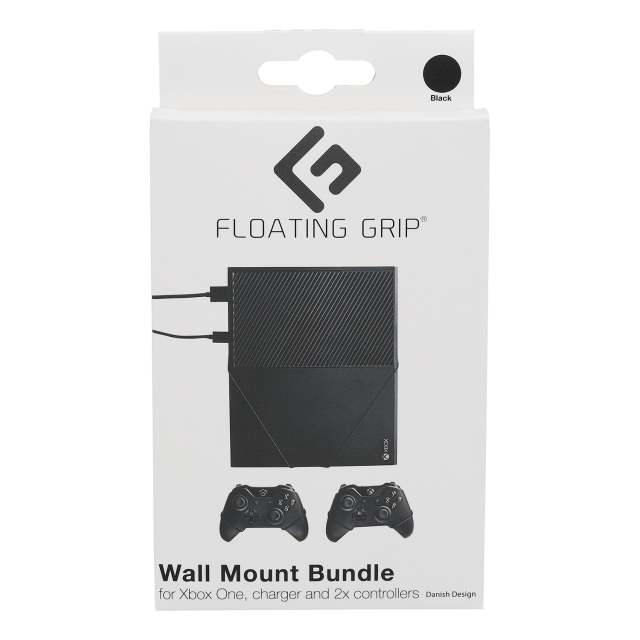 FLOATING GRIP Xbox One en controller muurbevestigingen - Bundel (Zwart)