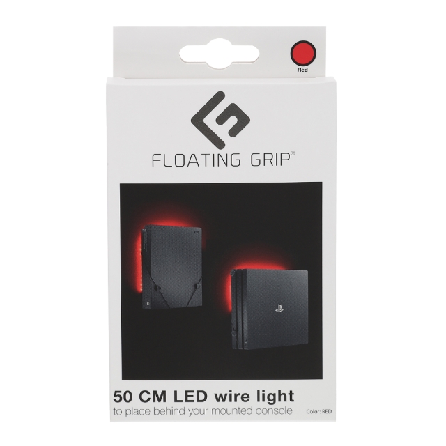 FLOATING GRIP Rood LED-licht - Voeg toe aan je FLOATING GRIP®-mount