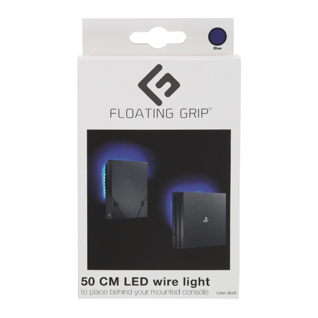 FLOATING GRIP Led draadlamp met USB blauw