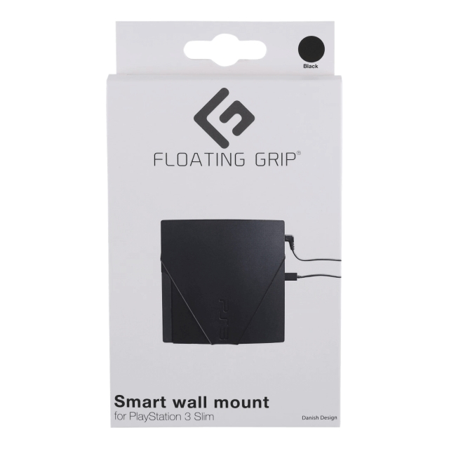 FLOATING GRIP PS3 Slim muurbeugel van FLOATING GRIP®, Zwart
