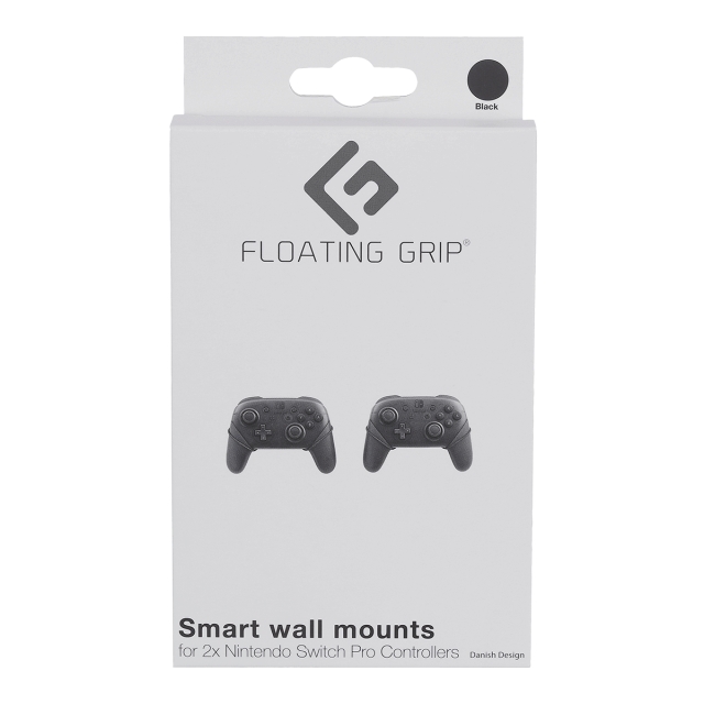 FLOATING GRIP Nintendo Switch Pro Controller muurbeugel van FLOATING GRIP®, Zwart