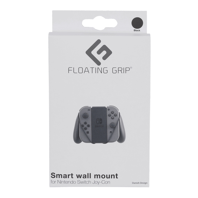 FLOATING GRIP Nintendo Switch Joy-Con Muurbevestiging Zwart/Grijs