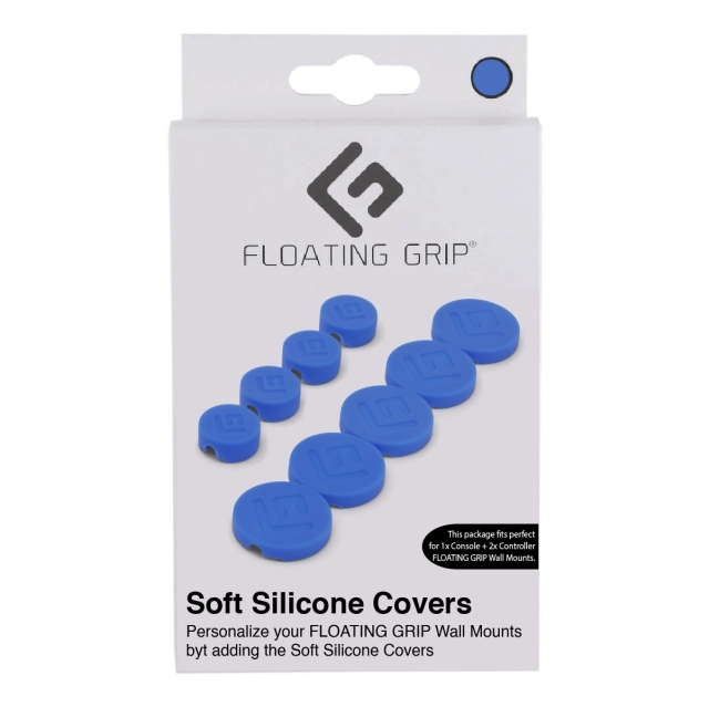 FLOATING GRIP Muurbevestigingshoezen (Blauw)