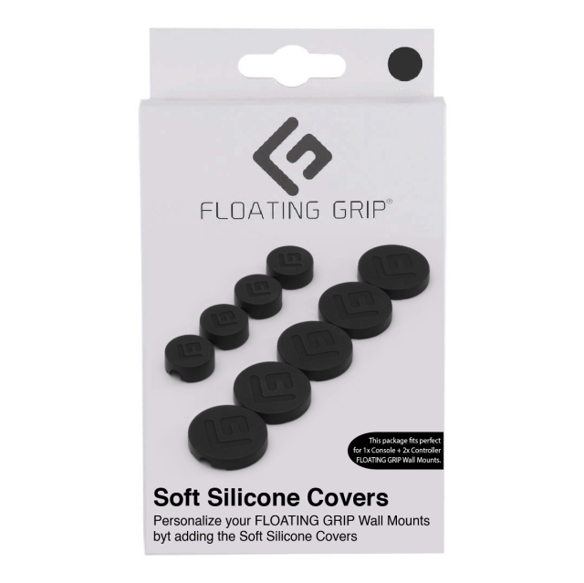 FLOATING GRIP Wandmontagehoezen (Zwart)
