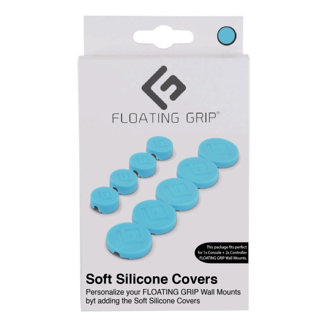 FLOATING GRIP Wandmontagehoezen (Turquoise)