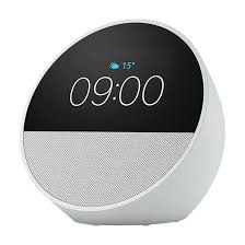Amazon Echo Spot (2024) Slimme klok met krachtig geluid en Alexa