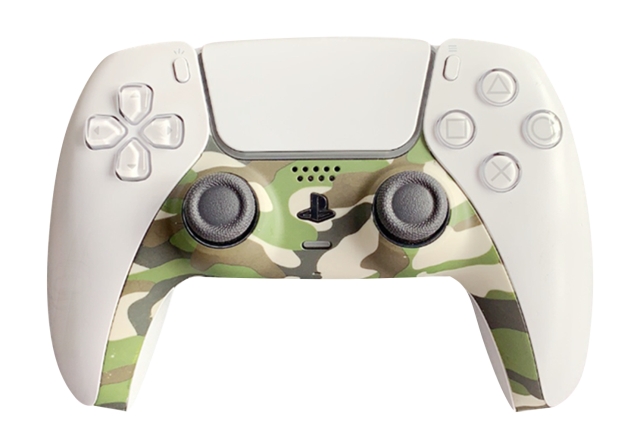 Piranha PS5 Controller Skins - Camo Groen
